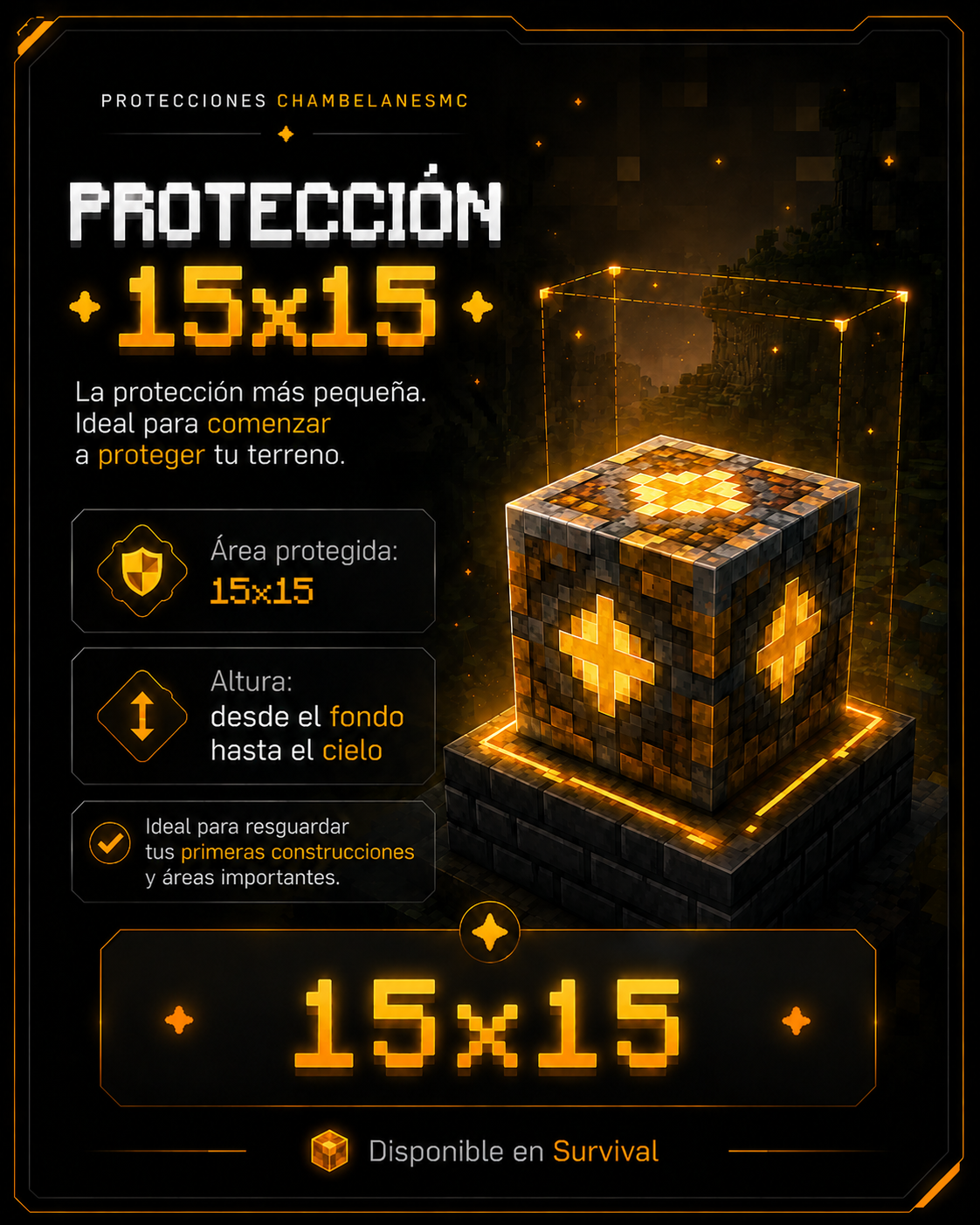 Protección 15x15